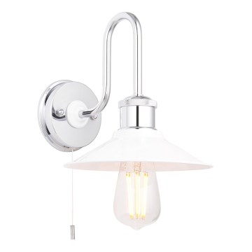 Endon 95508 - Badezimmer-Wandleuchte MARIS 1xE27/6W/230V IP44 Hochglanzchrom