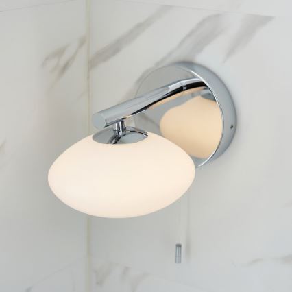 Endon 97181 - Badezimmer-Wandleuchte MOBIAS 1xG9/3W/230V IP44 glänzender Chrom