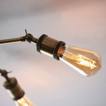 Endon 97244 - Spotleuchte HAL 5xE27/40W/230V Messing