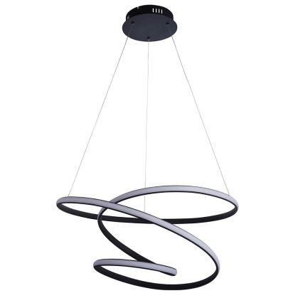 Endon 97632 - LED-Pendelleuchte an Kabel DUNE LED/47,5W/230V 3000K schwarz