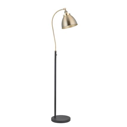 Endon 98748 - Stehleuchte FRANKLIN 1xE27/10W/230V Messing/Schwarz