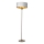 Endon 98935 - Stehleuchte HIGHCLERE 3xE14/40W/230V weiß/Messing d 47 cm