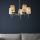 Endon 99457 - Kronleuchter an Kette 5xE14/6W/230V glänzender Chrom/Weiß