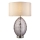 Endon 99581 - Dimmbare Tischlampe ERIN 1xE27/10W/230V creme/mattchrom/rauchschwarz