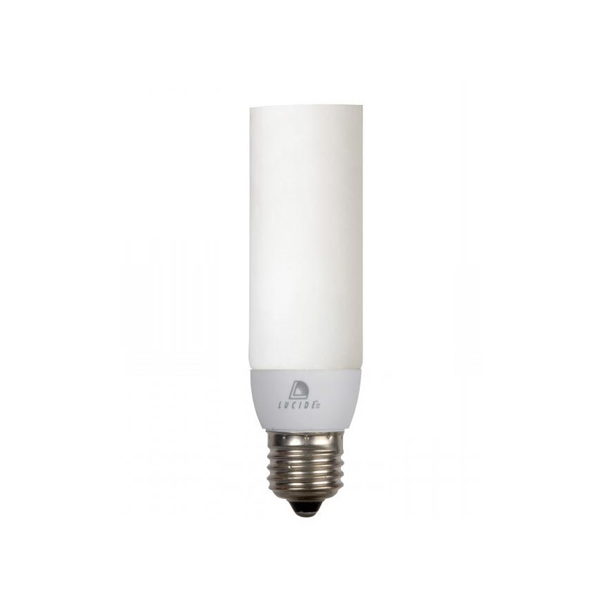 Energiesparlampe COLORED E27/9W/230V weiß - Lucide 50329/09/61