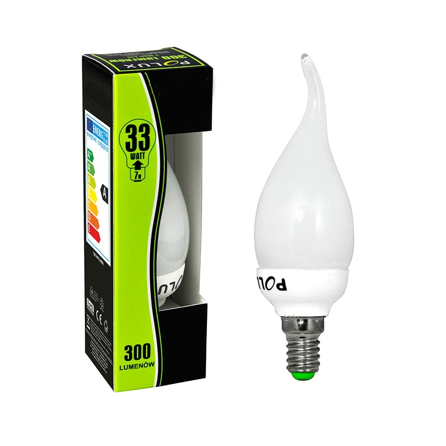 Energiesparlampe F40 E14/7W/230V