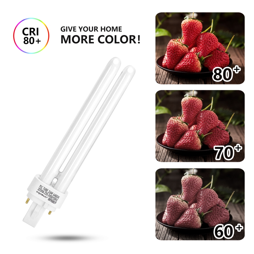 Energiesparlampe G24d-3/26W/230V 6500K - Brilagi