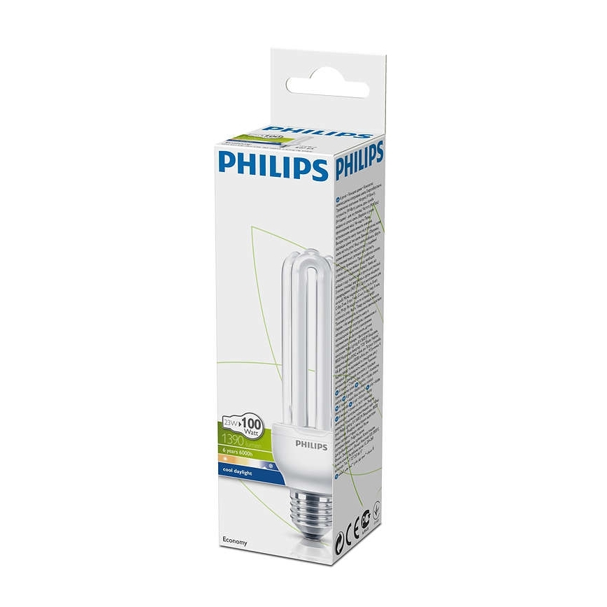 Energiesparlampe Philips E27/23W/230V