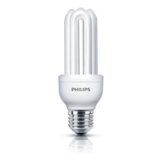 Energiesparlampe Philips E27/8W/230V 2700K