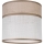 Ersatz-Lampenschirm ANDREA E27 d 16 cm beige/grau