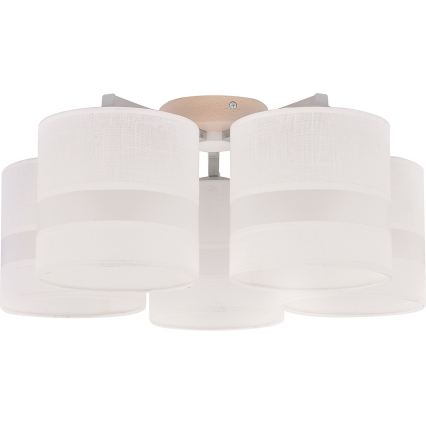 Ersatz-Lampenschirm für Decken- und Wandleuchte ROXY E27, Ø 16 cm, weiß