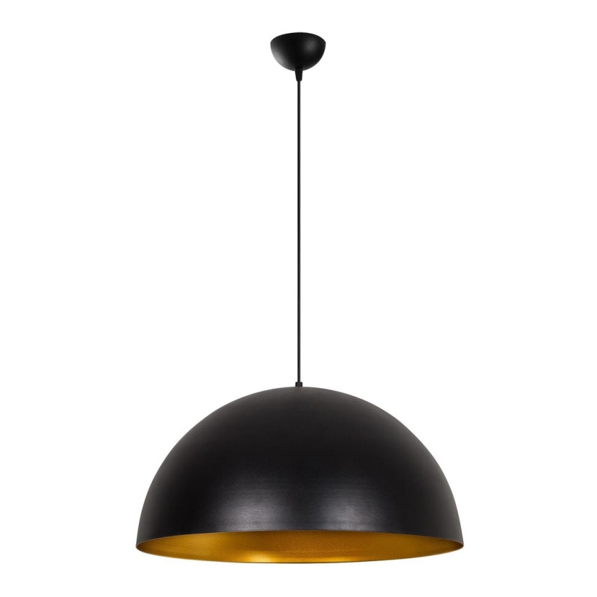 Ersatz-Lampenschirm für die Pendelleuchte SIVANI, Ø 60 cm, schwarz/kupfer