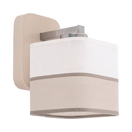 Ersatz-Lampenschirm für die Wandleuchte TONI E27, beige/weiß
