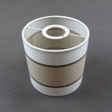 Ersatz-Lampenschirm für Kronleuchter CATTLEYA E27 weiß/braun