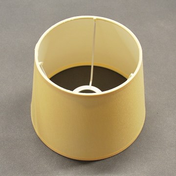 Ersatz-Lampenschirm für Tischlampe QUEEN E27, Ø 19,5 cm, gelb