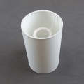 Ersatz-Lampenschirm für Tischlampe TUBA E27, Ø 12 cm, weiß