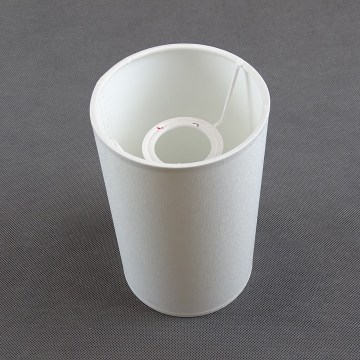 Ersatz-Lampenschirm für Tischlampe TUBA E27, Ø 12 cm, weiß