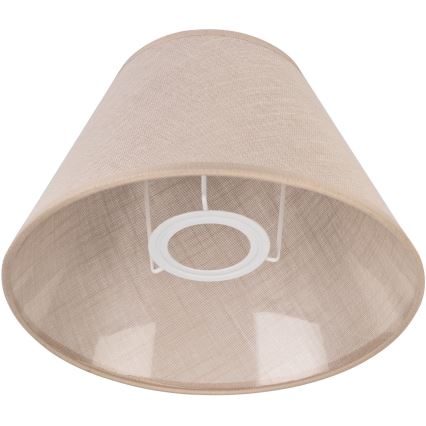 Ersatz-Lampenschirm JUTA E27 d 19 cm beige