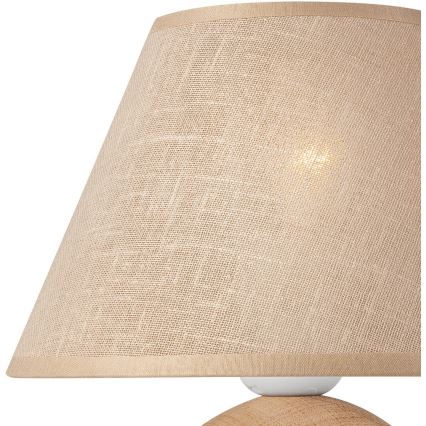 Ersatz-Lampenschirm JUTA E27 d 19 cm beige