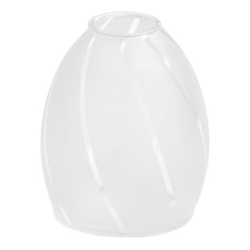 Ersatzglas für Hängeleuchte E14 d 9 cm weiß