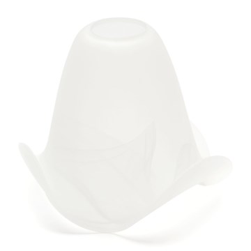 Ersatzglas für Hängeleuchte und Lampe SISI E14 d 13 cm weiß