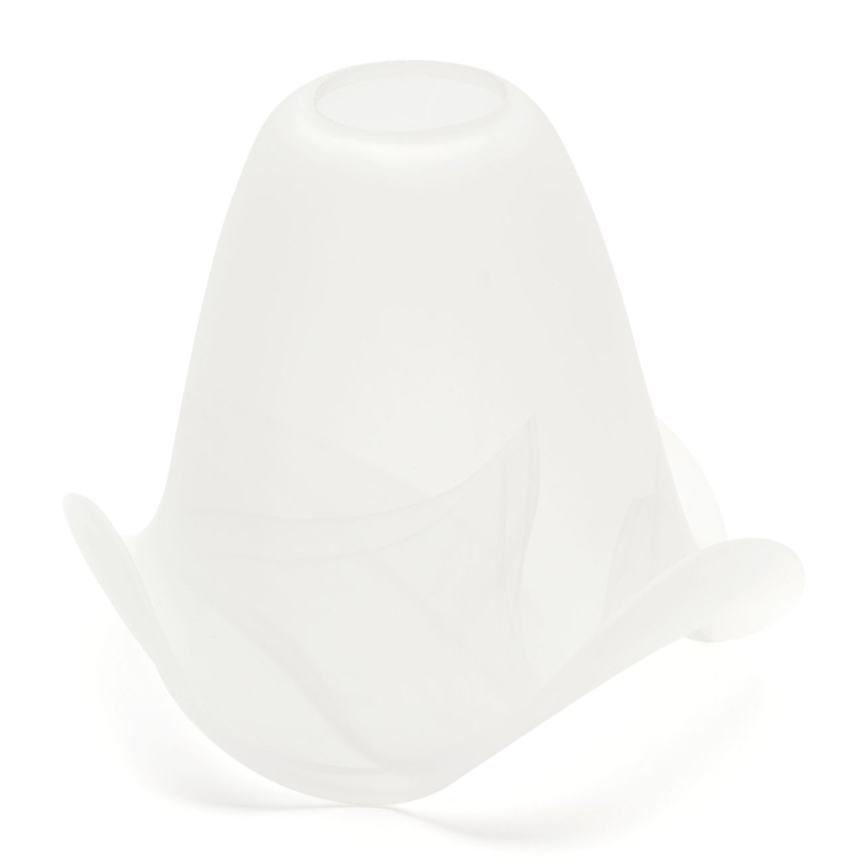 Ersatzglas für Hängeleuchte und Lampe SISI E14 d 13 cm weiß