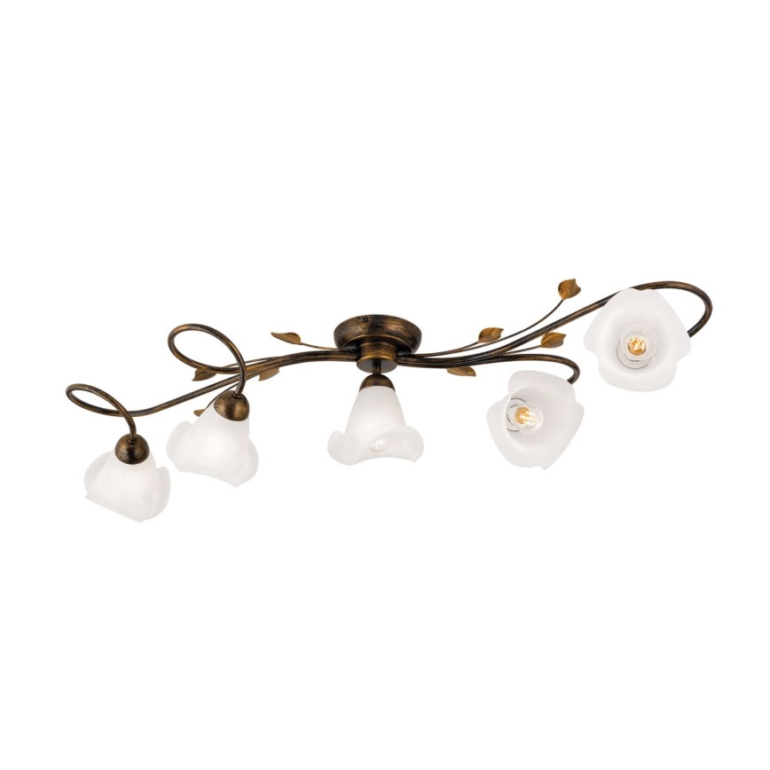 Ersatzglas für Hängeleuchte und Lampe SISI E14 d 13 cm weiß