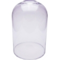 Ersatzglas für Kronleuchter E27 rauchiges Violett