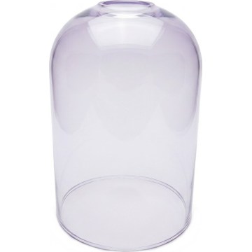 Ersatzglas für Kronleuchter E27 rauchiges Violett