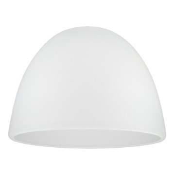 Ersatzglas für Kronleuchter E27, Ø 18 cm, weiß