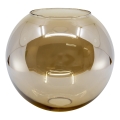 Ersatzglas für Kronleuchter E27, Ø 20 cm, beige