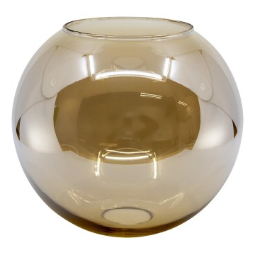Ersatzglas für Kronleuchter E27, Ø 20 cm, beige
