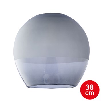 Ersatzglas für Kronleuchter KULA E27, Ø 38 cm, rauchgrau