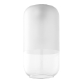 Ersatzglas für Kronleuchter MARCO E27, Ø 14 cm, klar/weiß