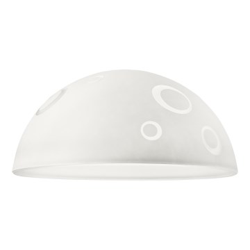 Ersatzglas für Kronleuchter SFERA E27 140x300 mm weiß