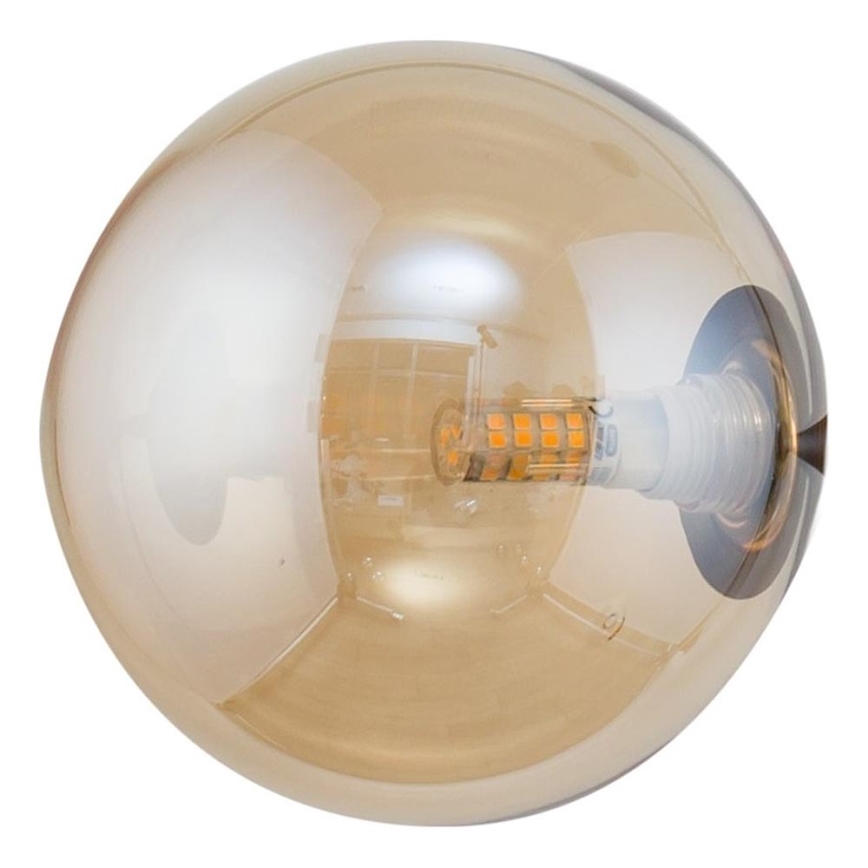 Ersatzglas für Kronleuchter, Tisch- und Wandleuchte ORO G9, Ø 14 cm, beige