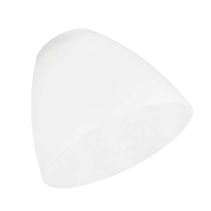 Ersatzglas für Kronleuchter, Tischlampen, Stehlampen, Wandleuchten und Deckenleuchten MIRANDA E27 110x130 mm Weiß