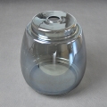 Ersatzglas für Leuchte PILAR E27, Ø 26 cm, rauchgrau