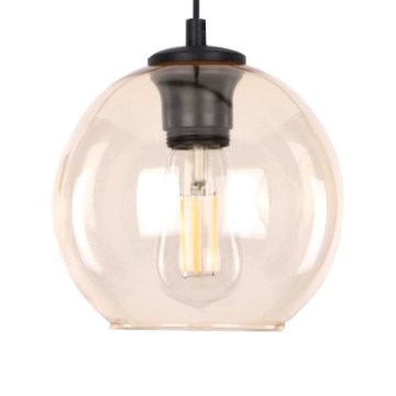 Ersatzglas für Leuchte POBO G9, Ø 14 cm, rauchbeige