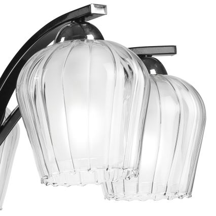 Ersatzglas für PAULA E27 Kronleuchter, Ø 10 cm