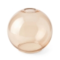 Ersatzglas POBO, Ø 14 cm, rauchbeige