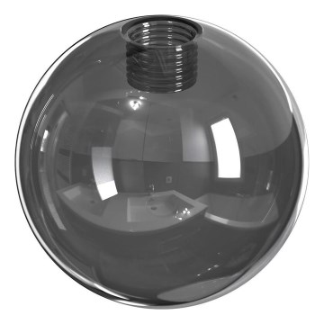 Ersatzlampenschirm für Hängeleuchte und Wandleuchte ROSSI d 14 cm grau/rauchig