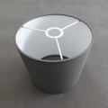 Ersatzlampenschirm für Kronleuchter PICO E14, Ø 18 cm, grau