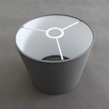 Ersatzlampenschirm für Kronleuchter PICO E14, Ø 18 cm, grau