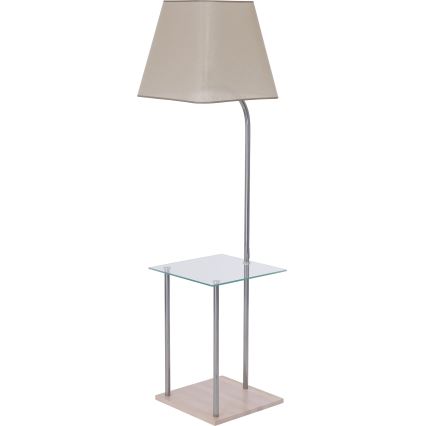 Ersatzlampenschirm für Stehleuchte EMMA E27 34,5x39,5 cm braun