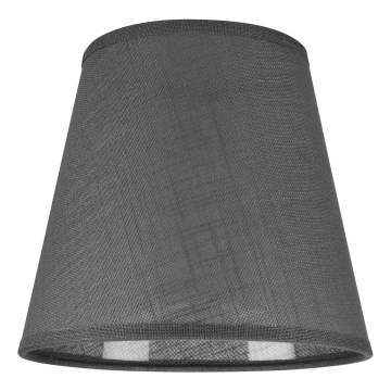 Ersatzschirm für die Wandlampe LORENZO E27, Ø 16 cm, grau