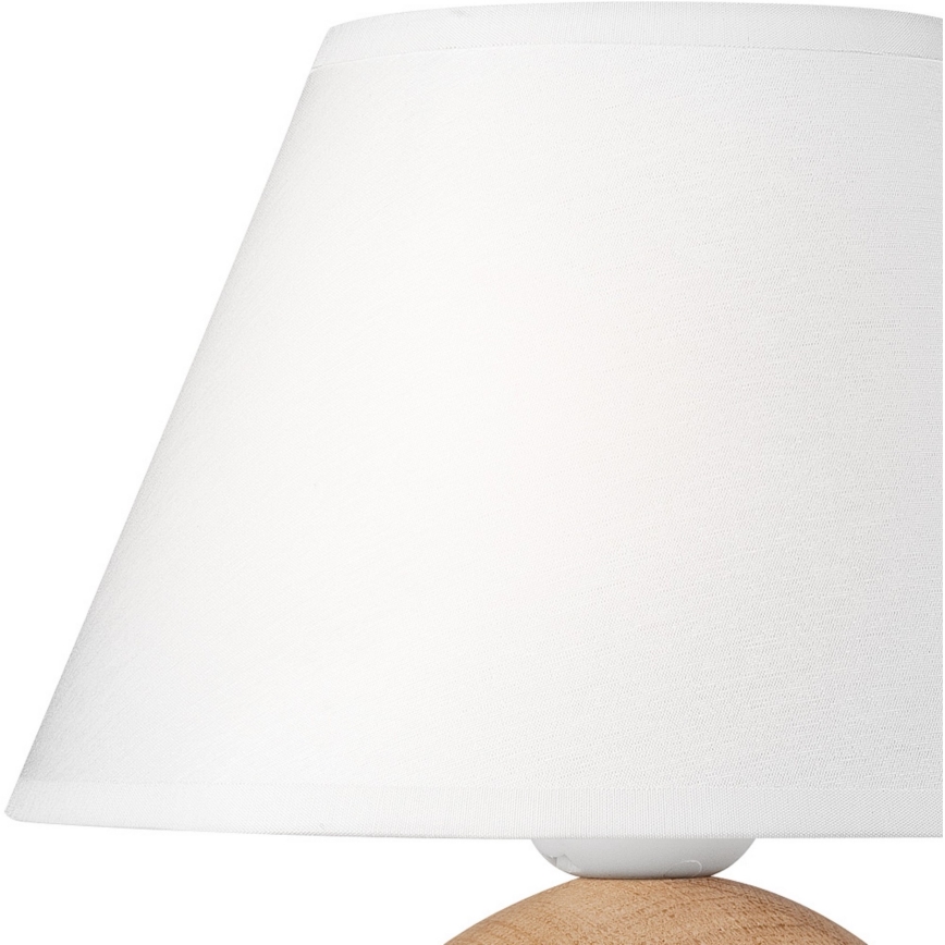Ersatzschirm für Tischlampe JUTA E27, Ø 19 cm, weiß