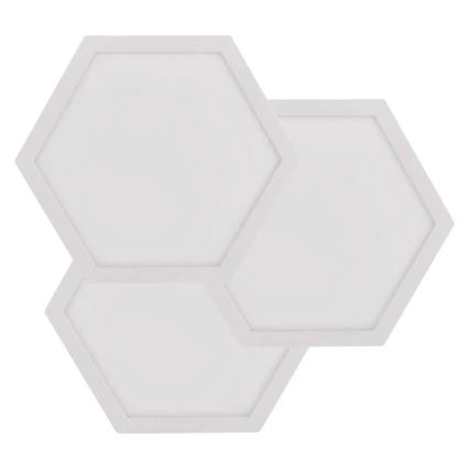 SET 3x LED RGBIC+CCT Dimmbares Panel - Verlängerungs- 3xLED/1,8W/230V Wi-Fi Tuya