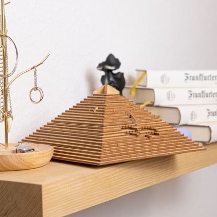 EscapeWelt - Holzpuzzle Pyramide