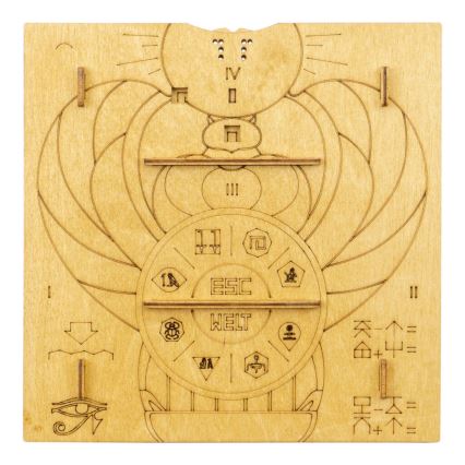 EscapeWelt - Holzpuzzle Pyramide